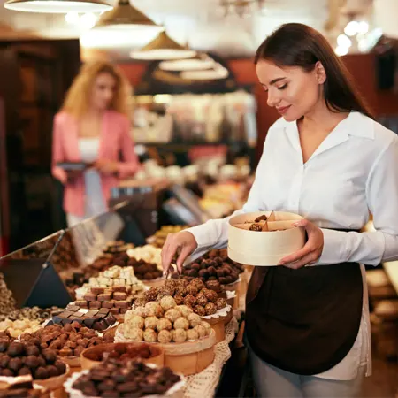 boutiques de chocolat