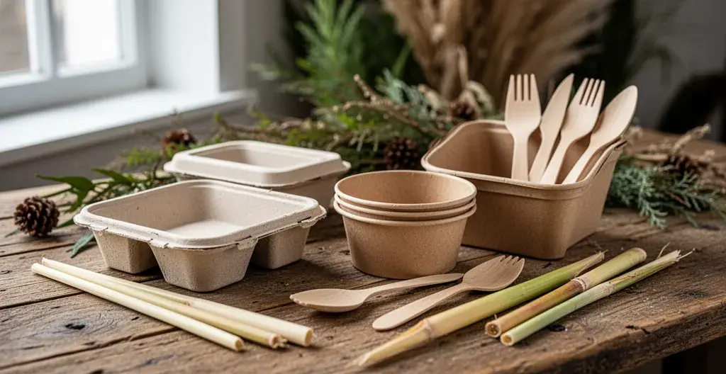 Différentes barquettes alimentaires professionnelles alignées pour comparaison